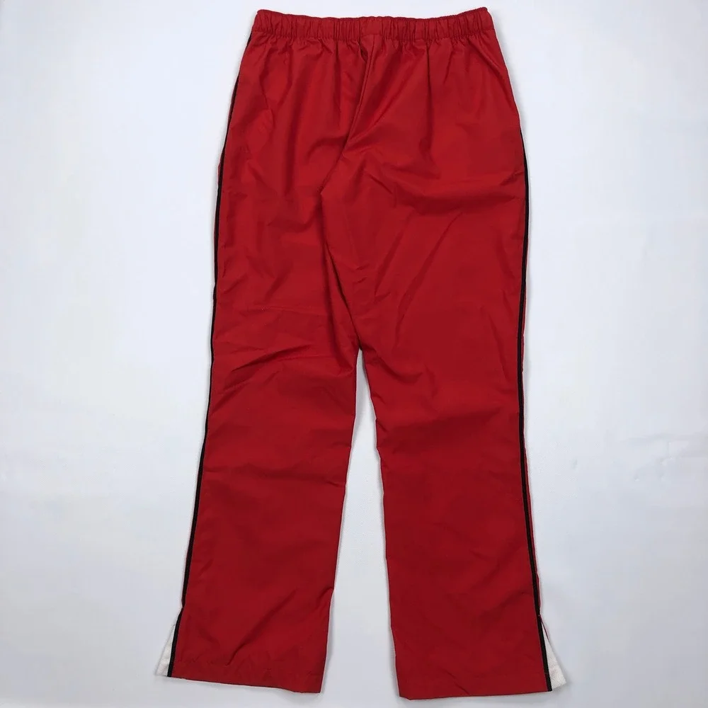 Nike Girls Red Tracksuit Set Jacket and Pants Size Medium 8-10 Vintage Y2K